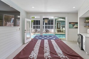 5 bedrooms, iron/ironing board, travel crib, WiFi