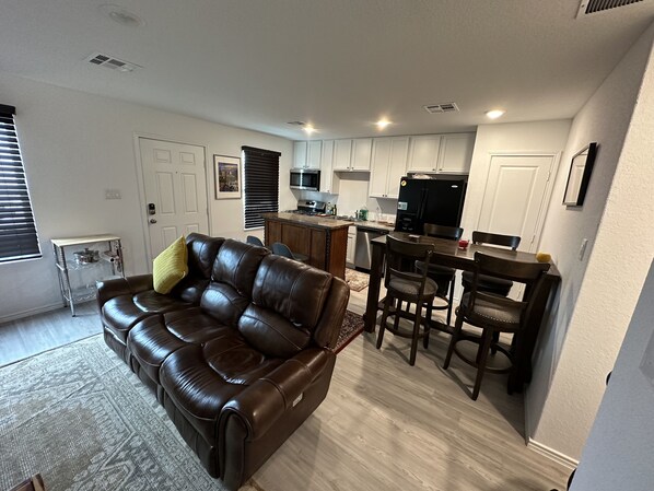 Smart TV, video games, books, music library
