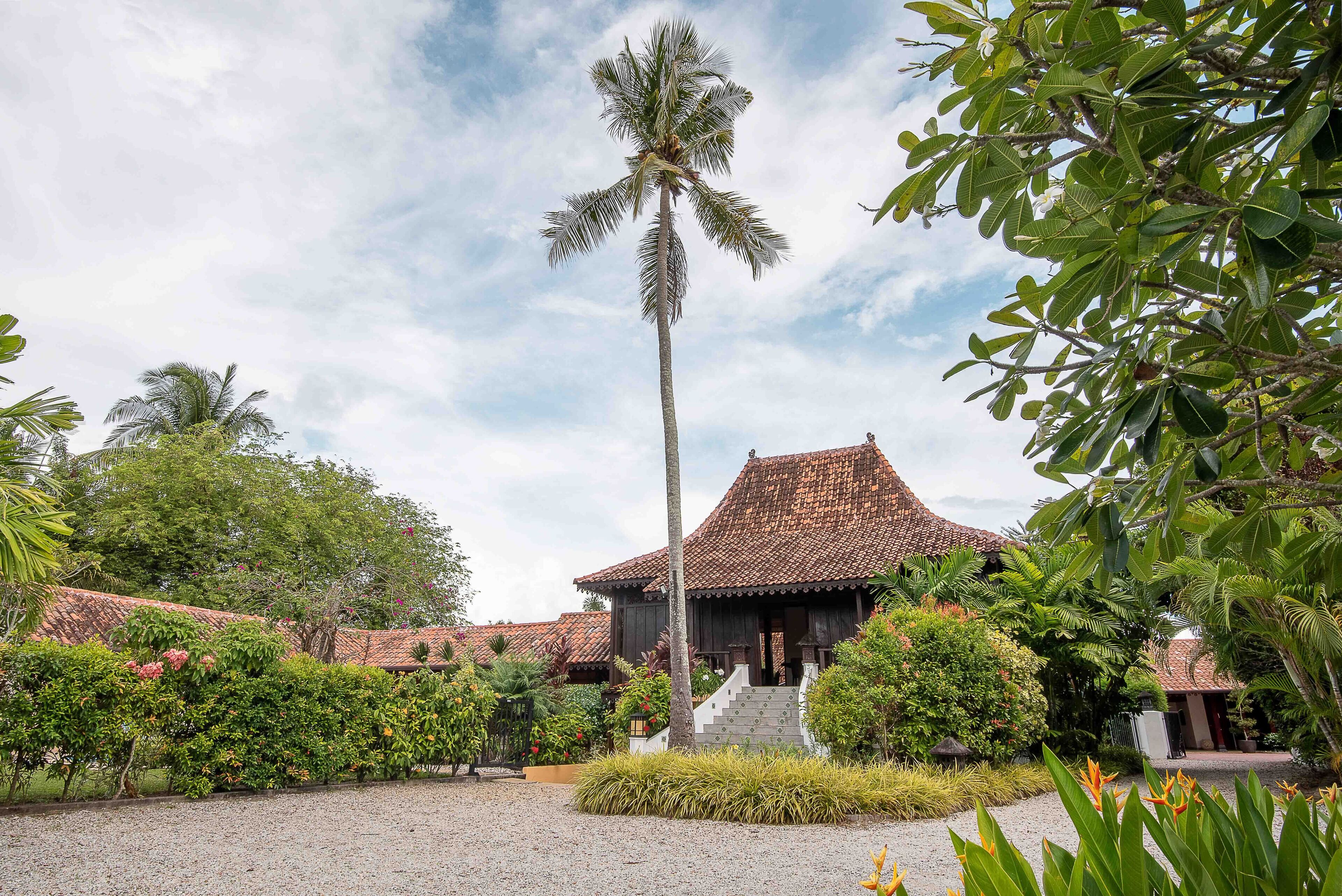 Melaka Villa | Vistas al jardín