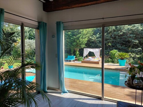 Provençal villa with private pool – 4 bedrooms – Between Avignon and the Luberon