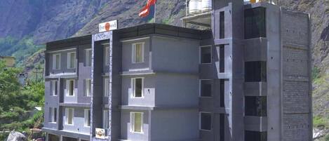 Façade de l’hébergement
