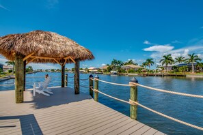 Àrea exterior de l'allotjament