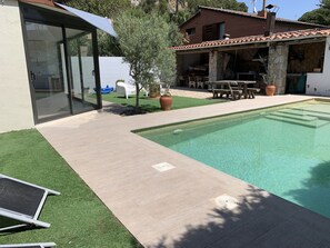 Alberca al aire libre 