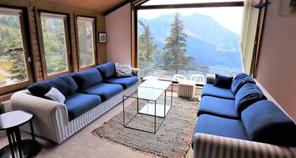 Großes Chalet in Avoriaz für 12 Pers., mit Kamin, Terrasse und Aussicht