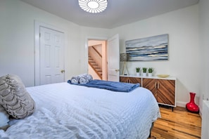 2 chambres, bureau, Wi-Fi, draps fournis