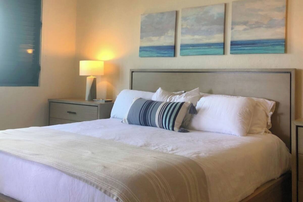 Villa, 3 Bedrooms | Premium bedding, desk, laptop workspace, iron/ironing board
