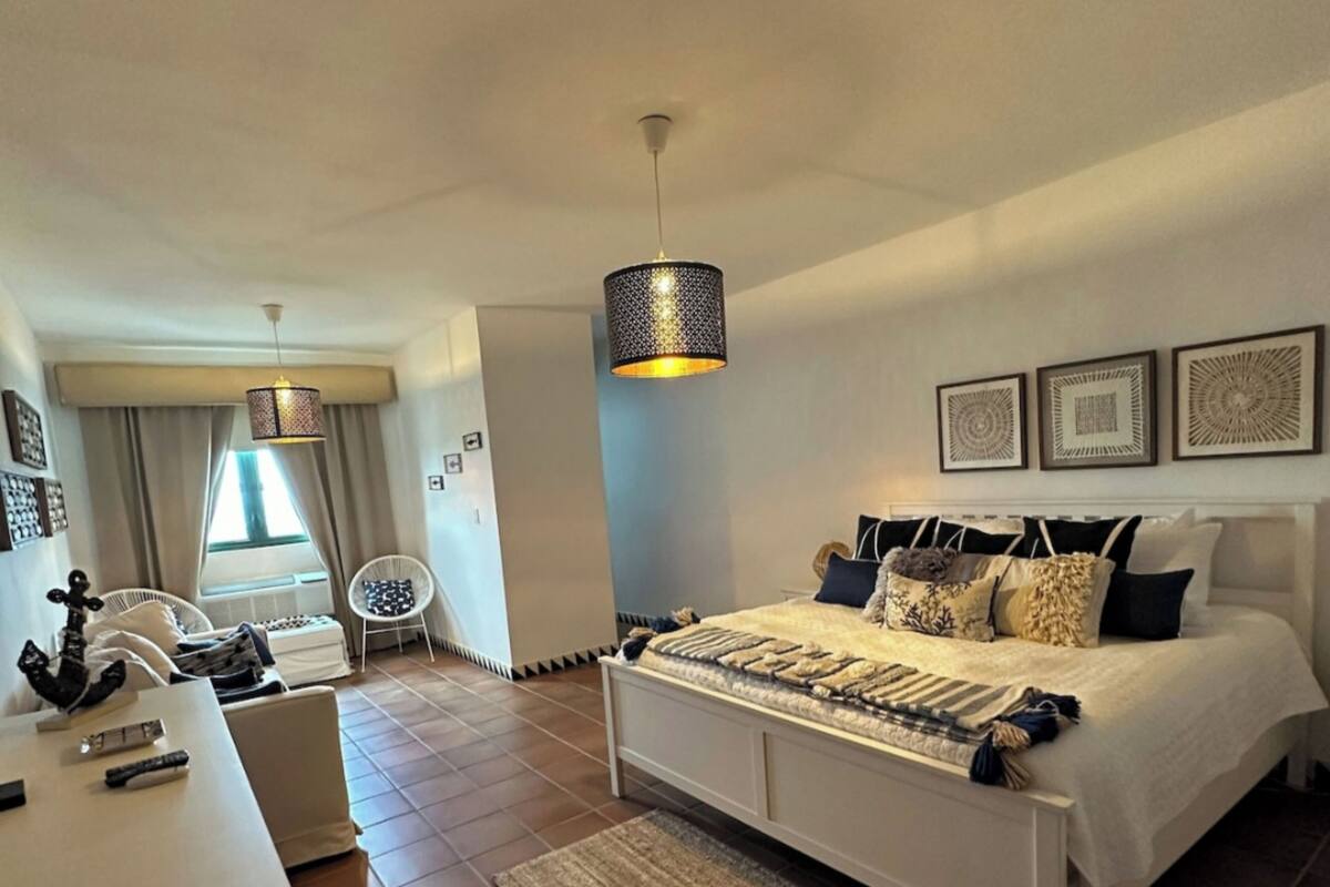 Villa, 2 Bedrooms | Premium bedding, desk, laptop workspace, iron/ironing board