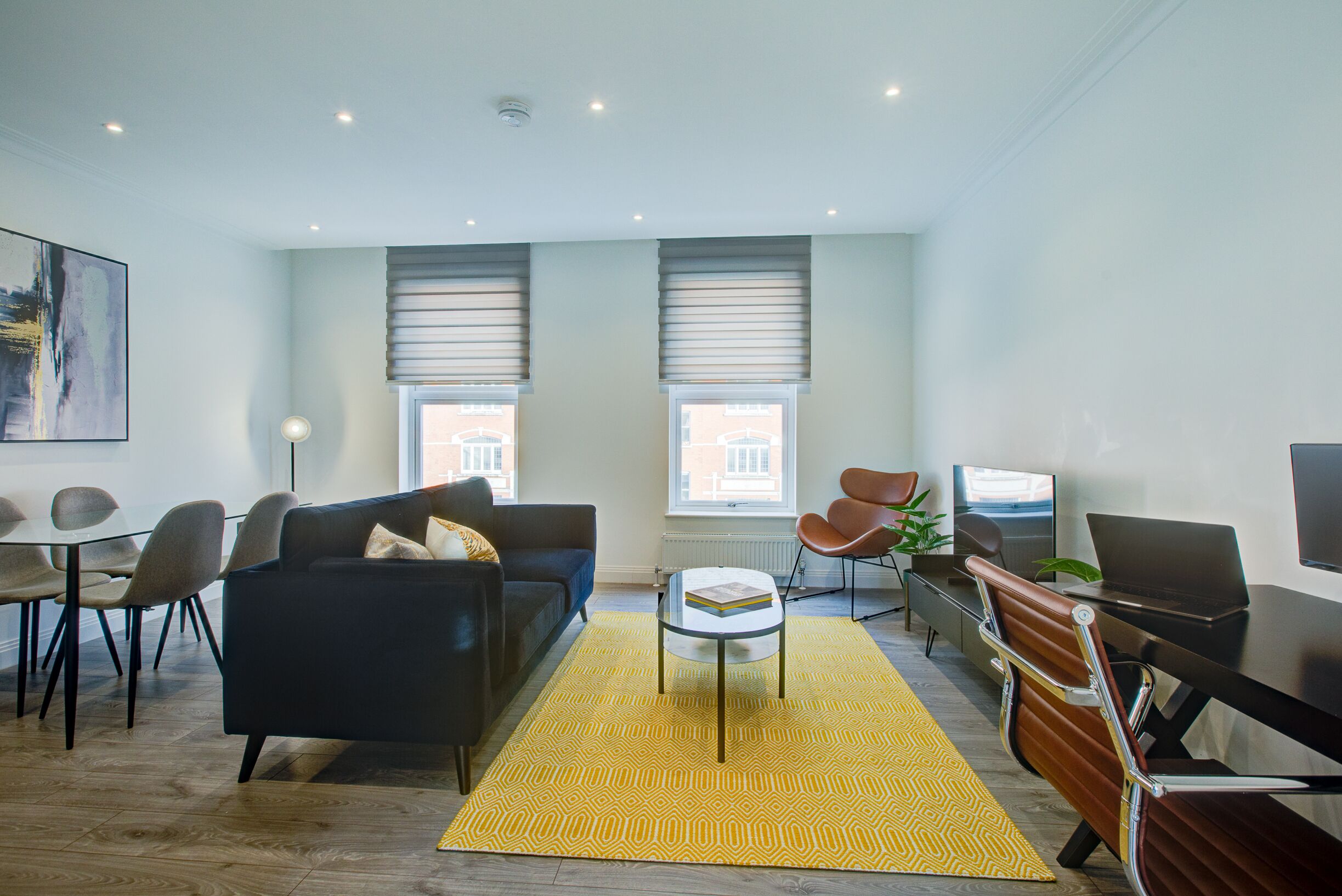 Apartment, Mehrere Betten | Wohnzimmer