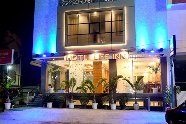 Fassade der Unterkunft