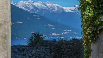 Blick von der Unterkunft