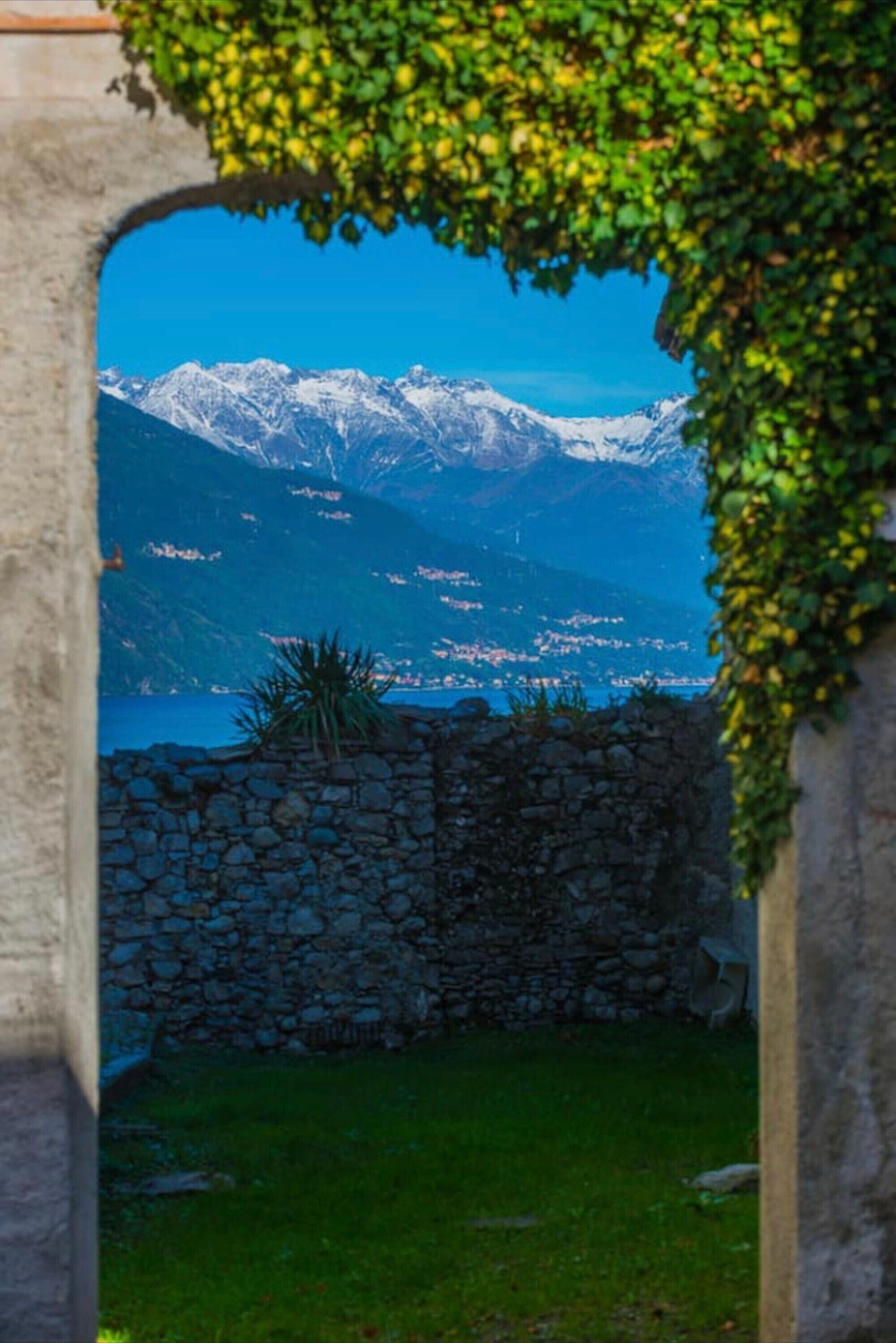 Blick von der Unterkunft