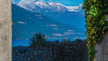 Blick von der Unterkunft