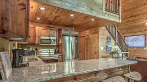 House, 3 Bedrooms | Private kitchen - Cozy Bear Cabin by Escape to Blue Ridge (Blue Ridge)