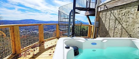 Baignoire à remous extérieure