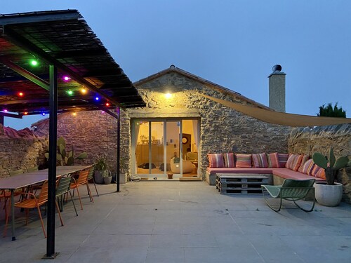 Magnifique bergerie en pierre en pleine garrigue - tout confort – La Palme (11)