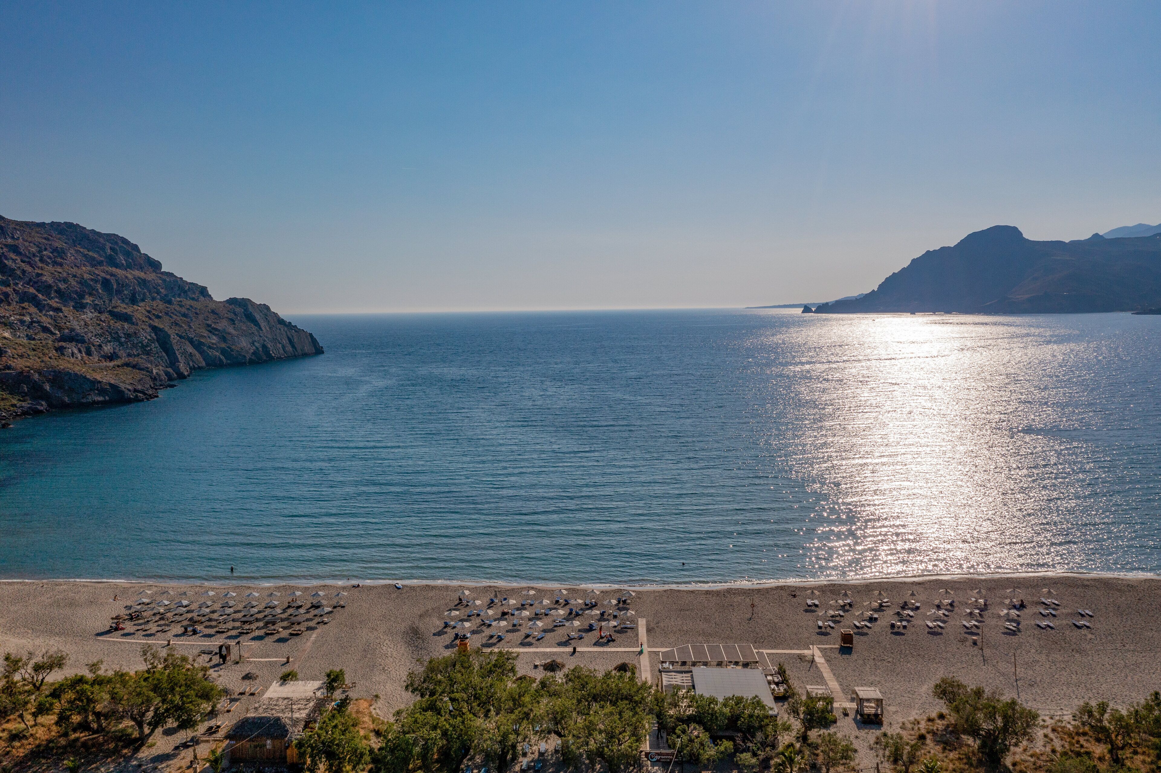 In Strandnähe, Liegestühle