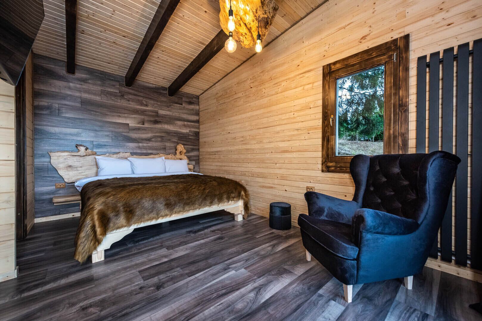 Bungalow – basic | 1 soverom, minibar, wi-fi (inkludert) og sengetøy