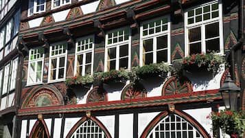 Fassade der Unterkunft