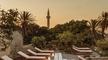 Overnatningsstedets område