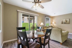 Condo, 1 King Bed, Patio, Garden View (Abby Lane Leisure Time) | Dining