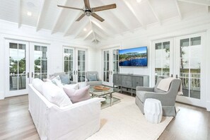 تلفزيون ذكي، مدفأة، كُتُب