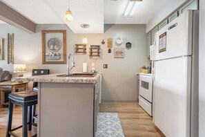 Condo, Multiple Beds, Patio, Mountain View (Black Bear Lodge) | Private kitchen | Coffee/tea maker