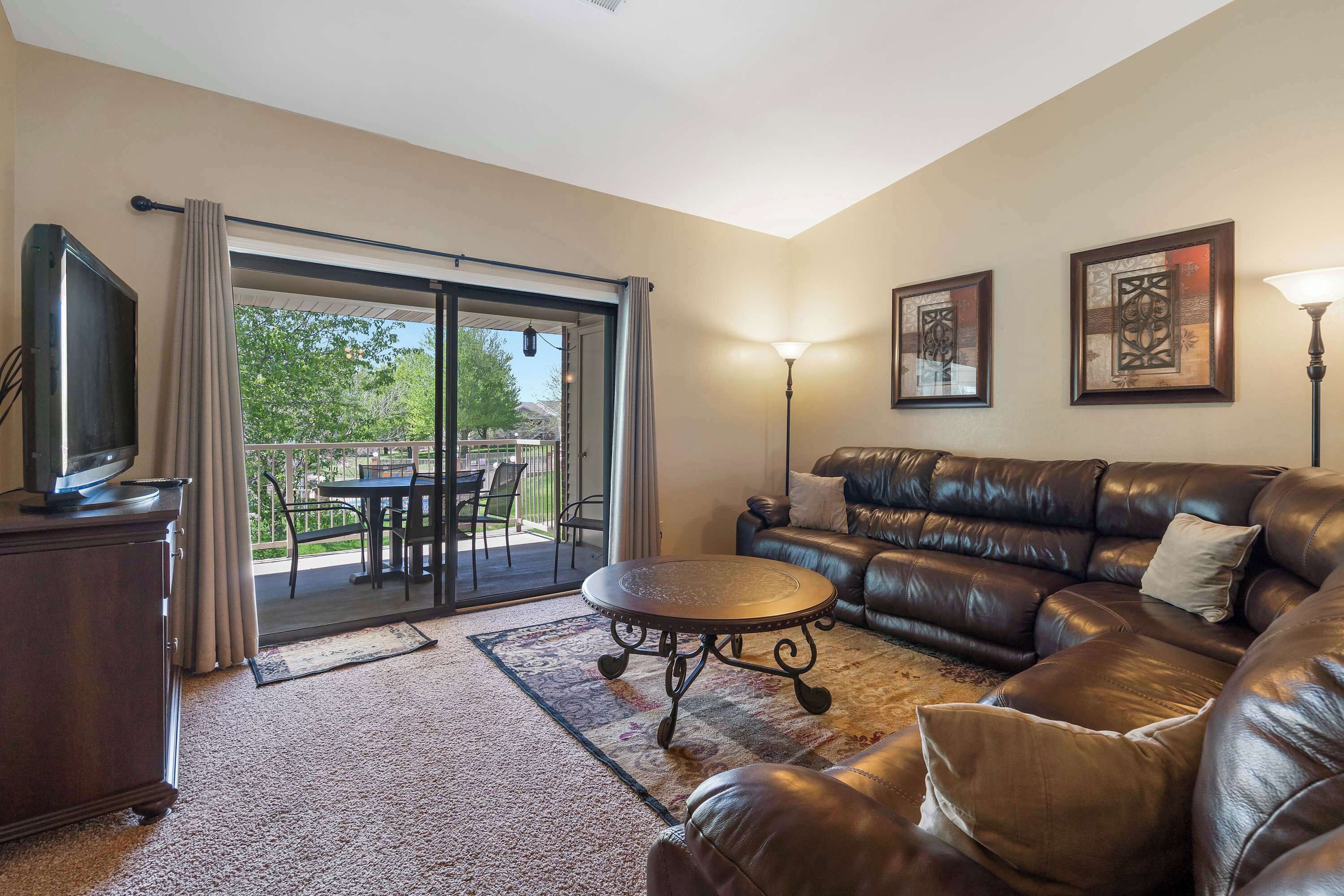 Condo, Multiple Beds, Patio, Pool View (Foothills Tranquility) | Living area | 42-inch flat-screen TV with digital channels