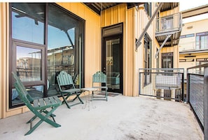 Condo, 1 King Bed, Balcony (Good Vibrations) | Terrace/patio