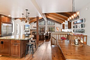 House, Multiple Beds, Fireplace | Private kitchen | Fridge, microwave, oven, stovetop - Northstar Serenity (Truckee)