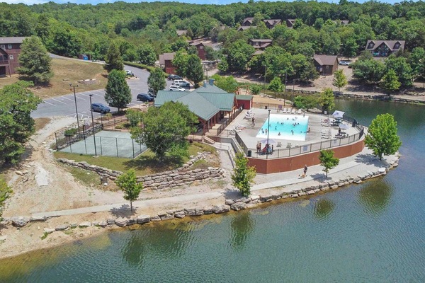 Seasonal outdoor pool