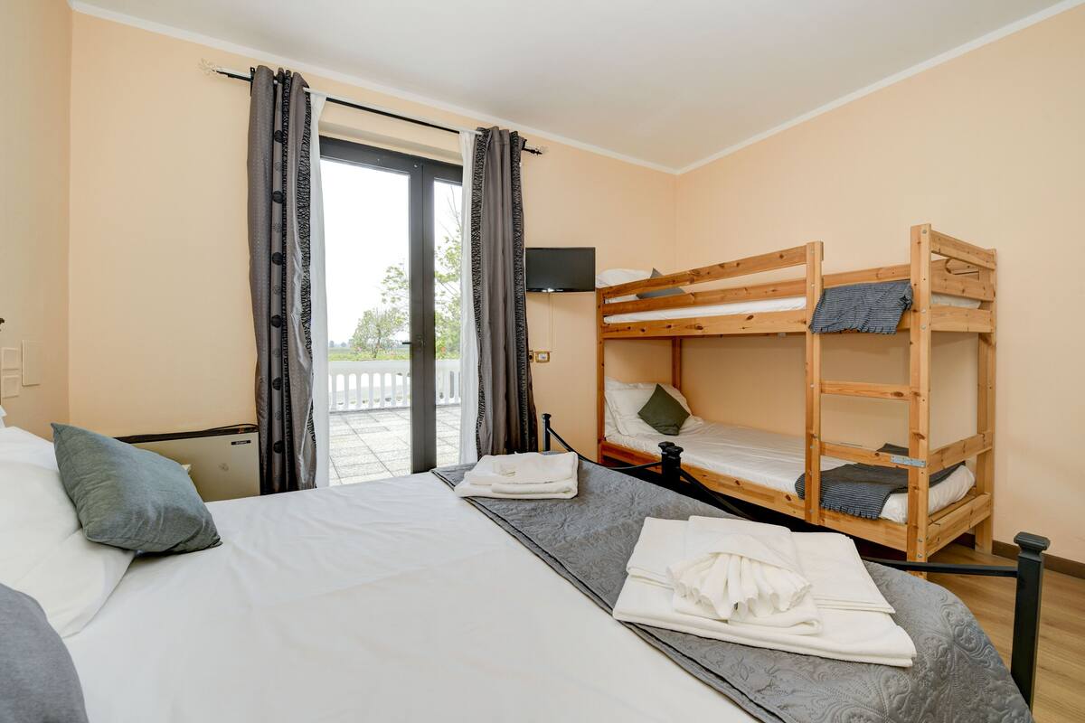 Camera Standard, 1 camera da letto, vista giardino | Wi-Fi gratuito, lenzuola
