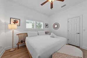 4 bedrooms, iron/ironing board, travel crib, free WiFi