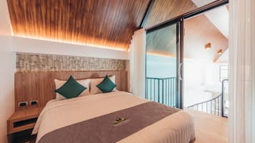 2 bedrooms, premium bedding, individually decorated
