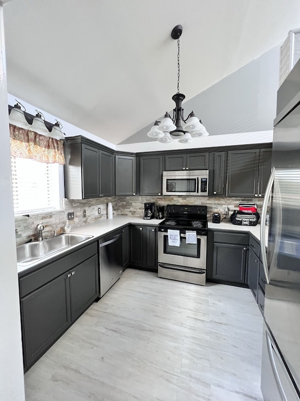 Private kitchen - Spacious East of Eden Condo near Sandy Beach!! (Heber Springs)