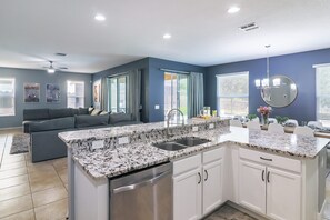 Condo, Multiple Beds, Hot Tub | Private kitchen | Fridge, microwave, oven, stovetop - Worth Melting For (Davenport)