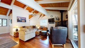 Apartment, 2 Queen-Betten, Terrasse, Bergblick (Villa De Los Pinos) | Wohnzimmer