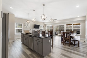 House, Multiple Beds, Kitchen | Private kitchen