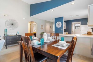 Condo, Multiple Beds, Patio, Garden View (Guest House at The Greens ) | Dining - Guest House at The Greens - Dolly Parton's Stampede (Branson)