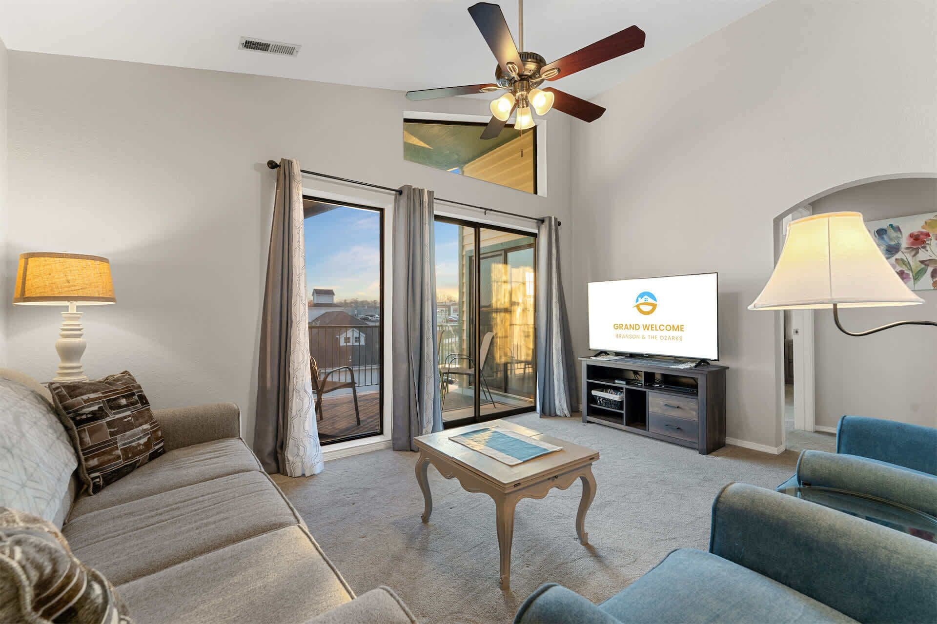 Condo, Multiple Beds, Balcony, Golf View (Guest House at The Greens ) | Living area