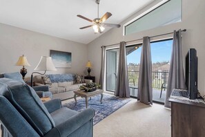 Condo, Multiple Beds, Patio, Garden View (Guest House at The Greens ) | Living area | 42-inch flat-screen TV with digital channels - Guest House at The Greens - Dolly Parton's Stampede (Branson)