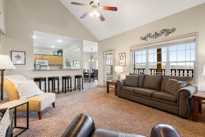 Townhome, Multiple Beds, Balcony, Golf View (The Gathering Place ) | Living area
