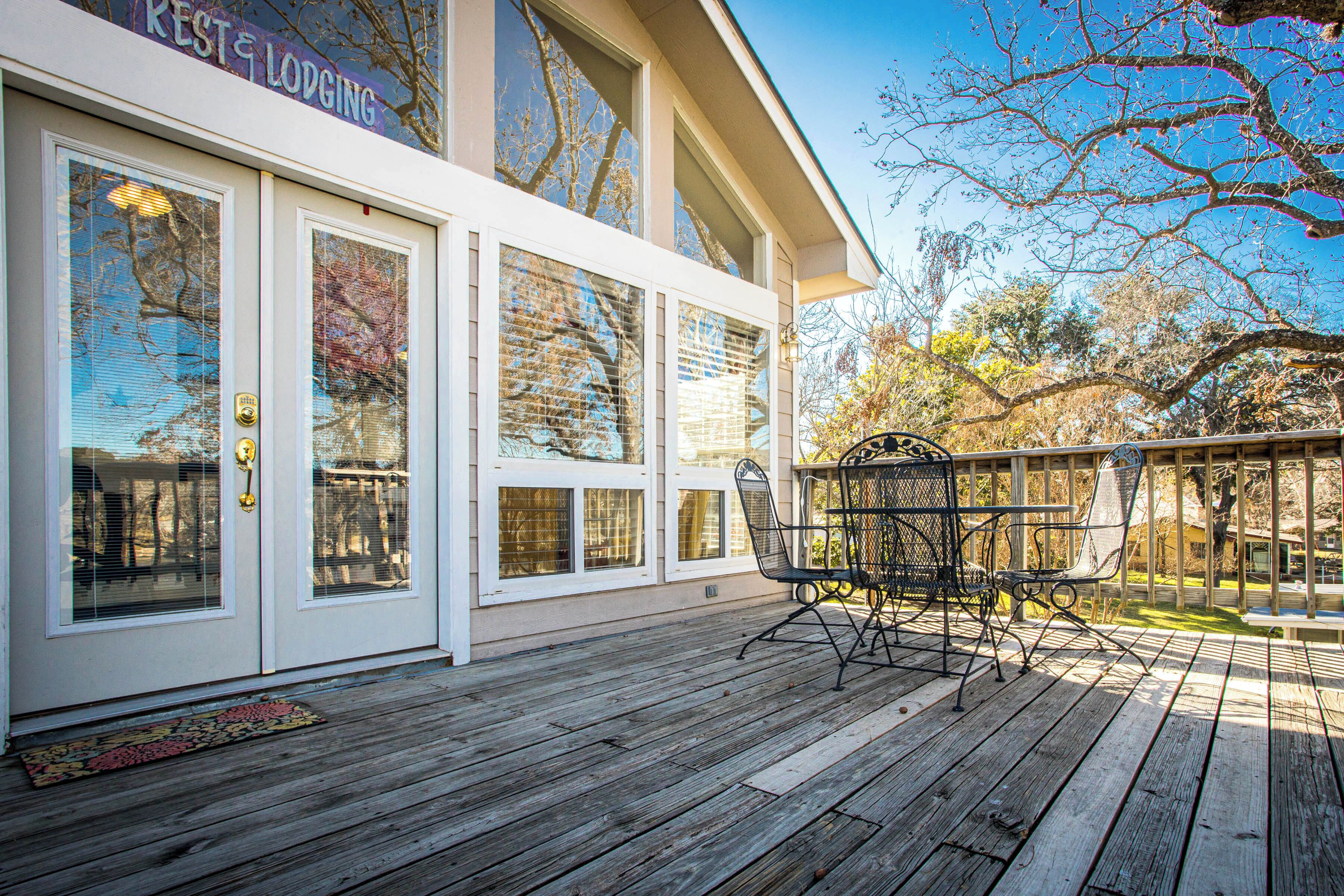 獨棟房屋, 多張床, 庭院 (Cozy Retreat on Lake LBJ) | 陽台