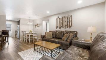 Condo, Multiple Beds, Balcony, Garden View (Rockwall Cottage) | Living area | 42-inch flat-screen TV with digital channels