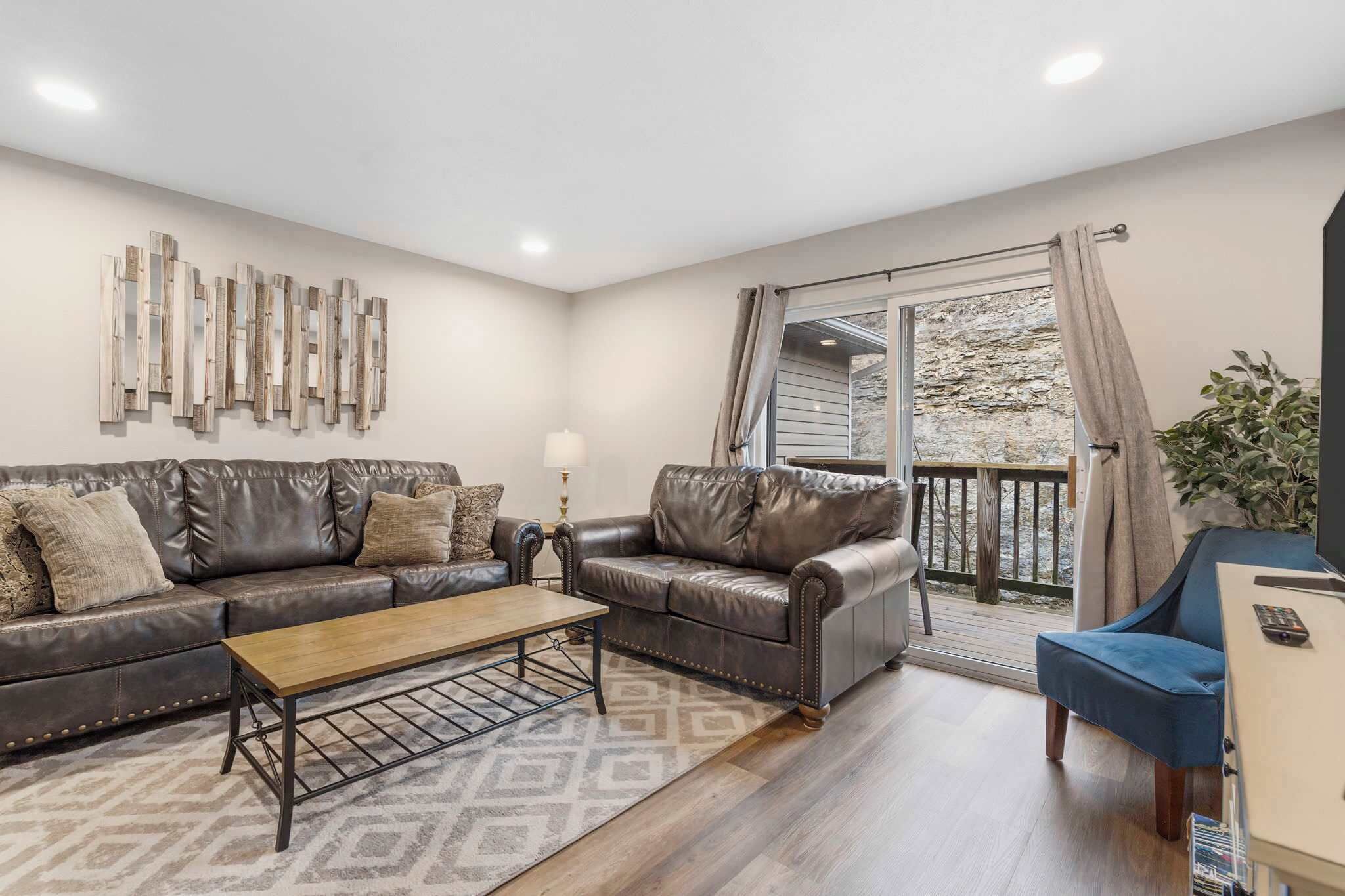 Condo, Multiple Beds, Balcony, Garden View (Rockwall Cottage) | Living area | 42-inch flat-screen TV with digital channels