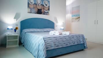 Superior-Vierbettzimmer, 2Â Schlafzimmer, Nichtraucher, Meerblick