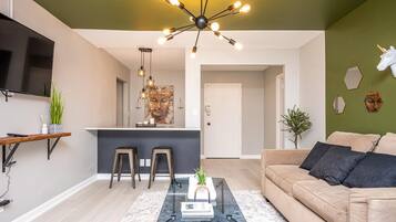 Flat-screen TV, offices