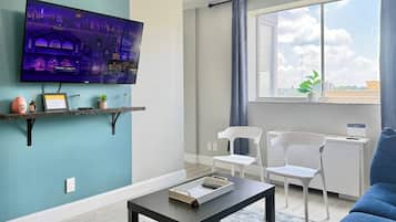 Flat-screen TV, offices