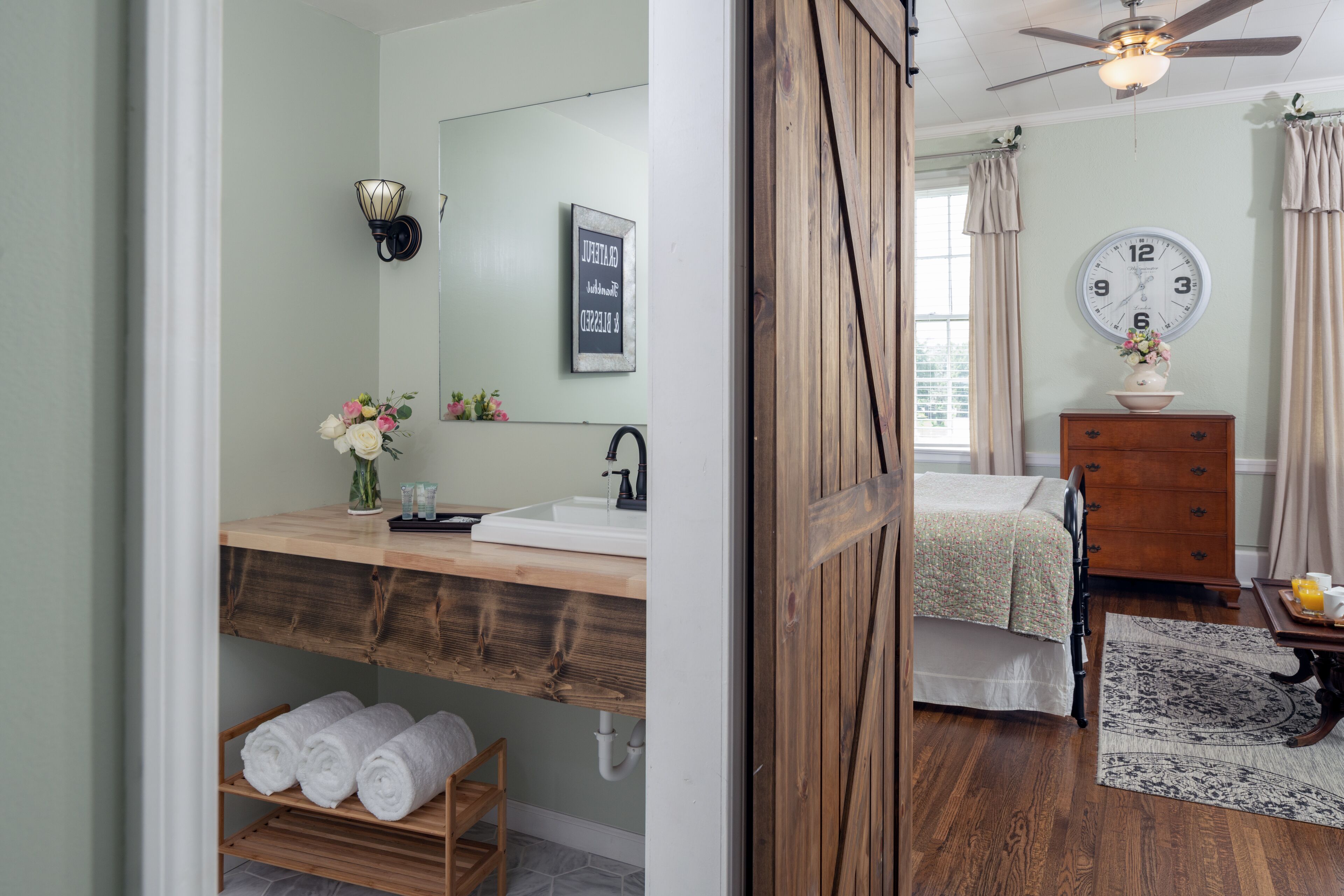 Signature Room | Individually decorated, individually furnished, iron/ironing board