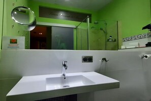 Shower, hair dryer, towels - Estudio Deluxe 2 Personas (Andújar)