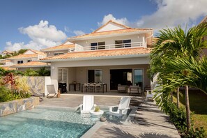 Pool - Villa Hope - Modern villa with exceptionnal view on the sea (Le Diamant)